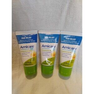 Arnicare Gel Topical Pain Relief Gel  1.5oz Ea Pack Of (3) Ex 12/2026 Homeopathy